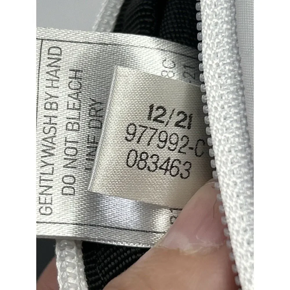 Adidas Unisex Core Fanny Pack Waist Belt Crossbody Travel Bag White + Black